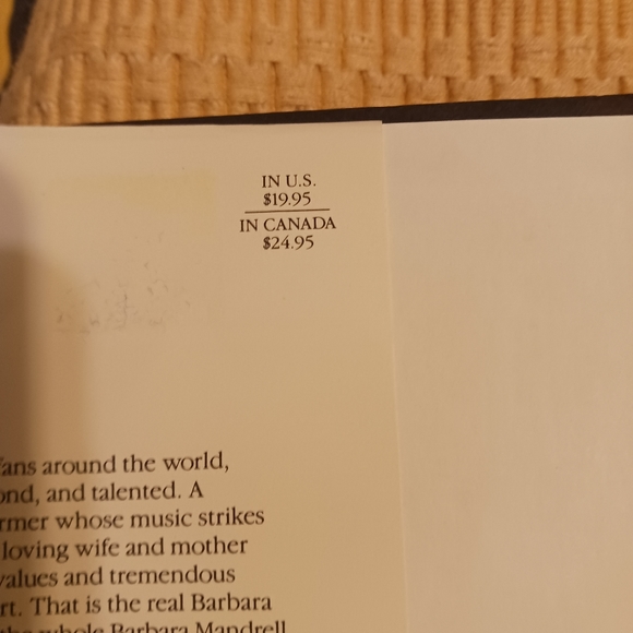 Barbara Mandrell Autographed Book - Picture 4 of 7